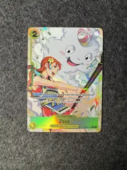 2025 One Piece Gaming A Fist of Divine Speed Zeus Alternate Art #OP11-106 - Image 1