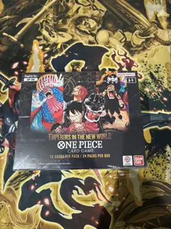 One Piece OP09 Emperors in the New World English Booster Box, SEALED Booster Box - Image 1