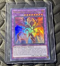 GFTP-EN096 METEOR BLACK COMET DRAGON ULTRA RARE 1ST EDITION YuGiOh CARD - Image 1
