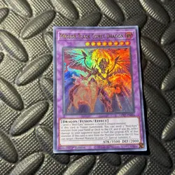 GFTP-EN096 METEOR BLACK COMET DRAGON ULTRA RARE 1ST EDITION YuGiOh CARD - Image 2