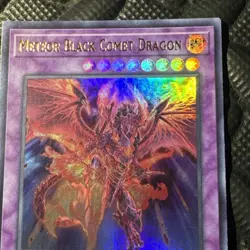 GFTP-EN096 METEOR BLACK COMET DRAGON ULTRA RARE 1ST EDITION YuGiOh CARD - Image 4