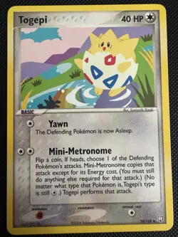Togepi 50/109 Uncommon Non Holo Team Rocket Returns Pokemon Card - Image 1