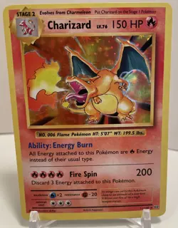Pokemon 2016 XY Evolutions Rare Shiny Charizard 11/108 TCG Card Game - Image 1