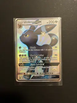 Pokemon Umbreon GX TCG Full Art Ultra Rare Holo Card SV69/SV94 NM Condition - Image 1