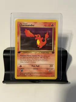 Pokemon Card TCG Charmander Team Rocket 50/82 Regular 1st Edition - Near Mint! - Image 1