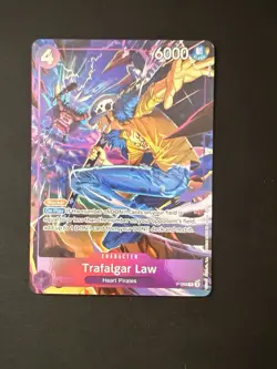Trafalgar Law (Illustration Box Vol.6) P-093 One Piece Promotion Cards Foil - Image 1