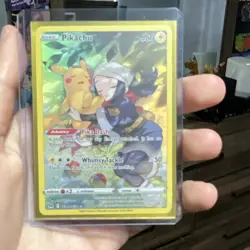 Pokemon Pikachu TG05/TG30 Sword & Shield Whimsy Tackle Pokemon Card - Image 1