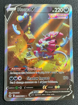 Hoopa V GG53/GG70 Crown Zenith Galarian Gallery Pokemon TCG Card NM - Image 1