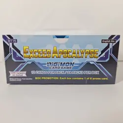 Digimon Card Game DCG Exceed Apocalypse Booster Box English BT15 - New & Sealed - Image 3