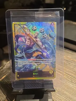 Enel OP05-098 Leader Promo Sound Loader Vol. 2 One Piece TCG Card English SEALED - Image 1