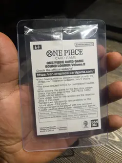 Enel OP05-098 Leader Promo Sound Loader Vol. 2 One Piece TCG Card English SEALED - Image 2