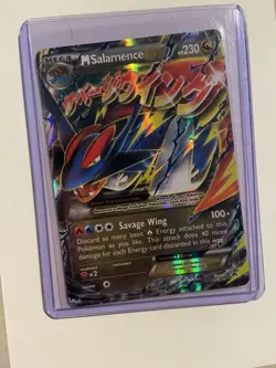 Pokemon TCG Holo Ultra Rare Mega Salamence EX XY171 Ultra Rare Card LP 2016 - Image 1