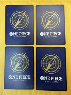 Lot Of 4 ONE PIECE ENGLISH CARD SUPER PRE-RELEASE GAME CARTE SANJI ST01-004 ST - Image 2