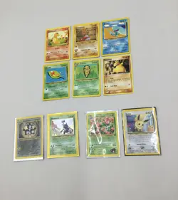 10 Pokemon TCG Cards including Magneton #10 [Holo] and Heracross #6 [Holo] - Image 1