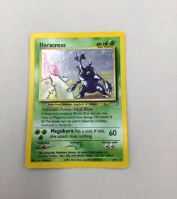 10 Pokemon TCG Cards including Magneton #10 [Holo] and Heracross #6 [Holo] - Image 5