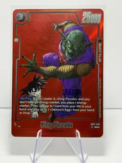 King Piccolo SB02-058 Alt Art Manga Booster 02 Dragon Ball Card (English) - Image 1
