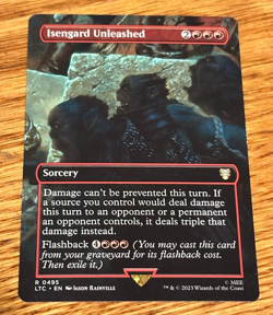 MTG Lord of the Rings, Isengard Unleashed - Extended Art - Image 1