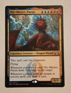 MTG - Niv-Mizzet, Parun - Guilds of Ravnica Regular NM/MINT- Magic The Gathering - Image 1