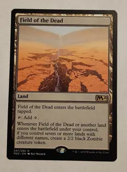 MTG - Field of the Dead - Core Set 2020 Regular NM/MINT Magic The Gathering - Image 1