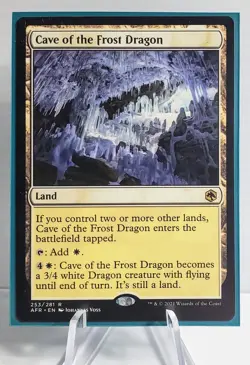 X 1 Cave of the Frost Dragon NM-M Adventures in the Forgotten Realms MTG Magic - Image 1