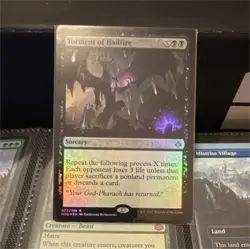 Torment of Hailfire Magic: The Gathering Hour of Devastation Foil Rare - Image 1