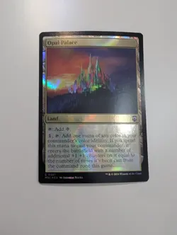 MTG - Opal Palace (Ripple Foil) - Commander: Modern Horizons 3 NM/M Condition - Image 1