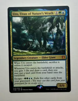 Uro Titan Of Nature's Wrath Theros Beyond Death #229 NM MTG - Image 1