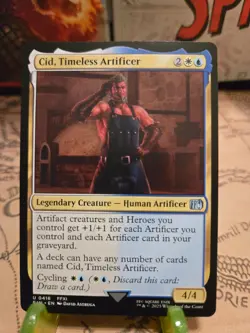 MTG Cid, Timeless Artificer (0416) Final Fantasy Regular Uncommon NM - Image 1