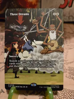 MTG Three Dreams Avatar: The Last Airbender: Eternal-Legal Regular Borderless NM - Image 1