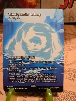 MTG The Boy in the Iceberg (Dark Depths) Avatar The Last Airbender Borderless NM - Image 1