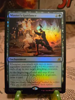 MTG Master's Guidance Avatar: The Last Airbender: Eternal-Legal Foil Rare NM - Image 1