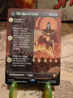 MTG The Rise of Sozin Avatar: The Last Airbender Regular Borderless Mythic NM - Image 1