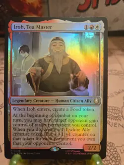 MTG Iroh, Tea Master Avatar: The Last Airbender Foil Rare NM - Image 1
