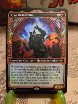 MTG Arni Metalbrow March of the Machine: The Aftermath Foil Showcase Rare NM - Image 1
