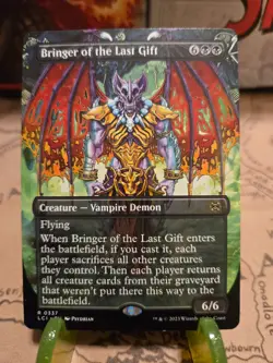 MTG Bringer of the Last Gift The Lost Caverns of Ixalan Regular Borderless NM - Image 1