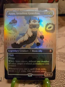 MTG Appa, Steadfast Guardian Avatar: The Last Airbender Foil Mythic NM - Image 1