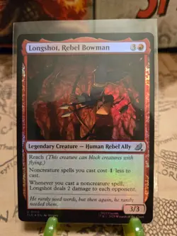 MTG Longshot, Rebel Bowman Avatar: The Last Airbender: Eternal-Legal Foil NM - Image 1