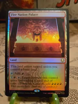 MTG Fire Nation Palace Avatar: The Last Airbender Foil Rare NM - Image 1