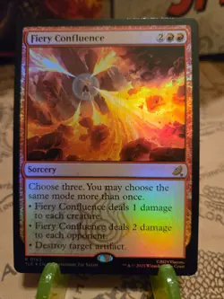 MTG Fiery Confluence Avatar: The Last Airbender: Eternal-Legal Foil Rare NM - Image 1