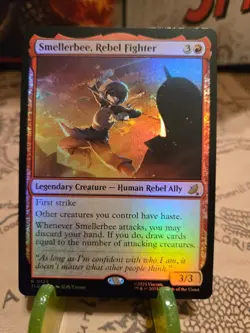 MTG Smellerbee, Rebel Fighter Avatar Eternal-Legal Foil Rare NM - Image 1