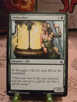 MTG Wellwisher The List Reprints Regular Common NM - Image 1