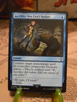 MTG An Offer You Can't Refuse Commander: Final Fantasy Regular Uncommon NM - Image 1