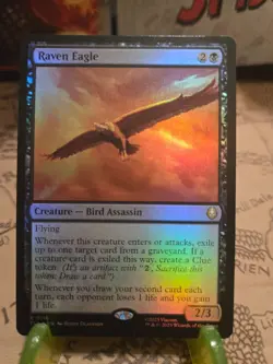 MTG Raven Eagle Avatar: The Last Airbender Foil Rare NM - Image 1