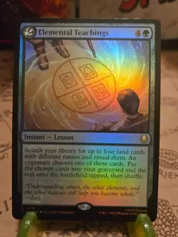 MTG Elemental Teachings Avatar: The Last Airbender Foil Rare NM - Image 1