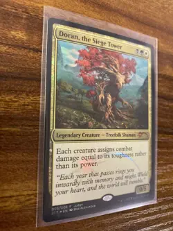 MTG✨DORAN, THE SIEGE TOWER Judge Promo FOIL✨MINT RARE Lgndry Creature UNPLAYED ! - Image 3