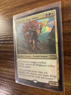 MTG✨DORAN, THE SIEGE TOWER Judge Promo FOIL✨MINT RARE Lgndry Creature UNPLAYED ! - Image 4