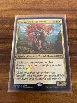 MTG✨DORAN, THE SIEGE TOWER Judge Promo FOIL✨MINT RARE Lgndry Creature UNPLAYED ! - Image 5