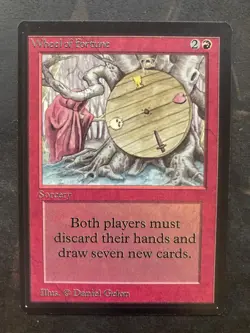 *** BETA Wheel of Fortune *** NM-Mint - Vintage MtG Magic - Image 1