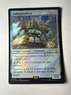 Walking Ballista Commander: Final Fantasy Surge Foil Magic The Gathering - Image 1
