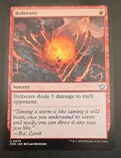 Boltwave Foundations MTG Regular Near Mint - Image 1